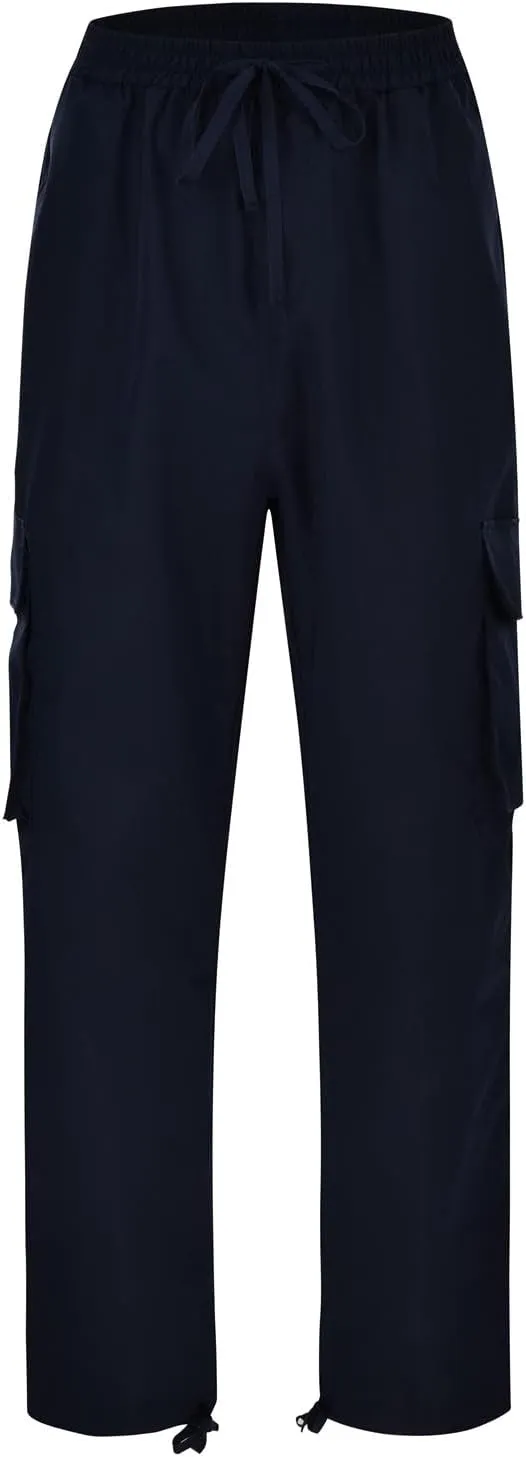 2023 Men's Casual Cargo Pants with Multi Pockets Stylish Plus Size Hiking Pants Workout Joggers Sweatpants Trousers for Men
