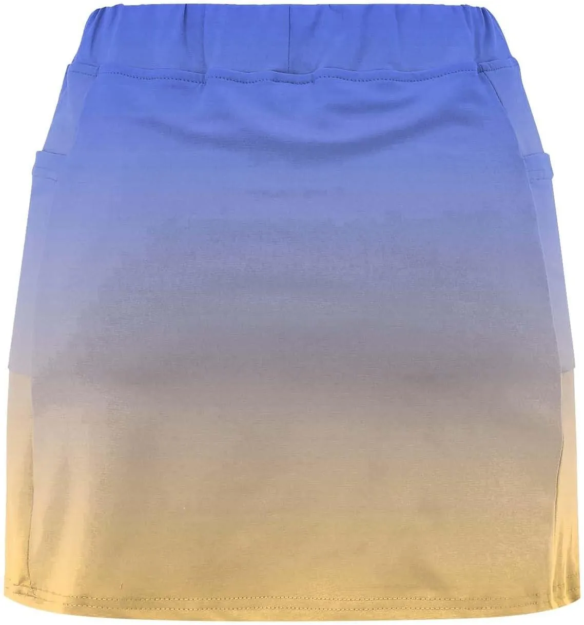 aihihe Summer Skirts for Women 2024 Tennis Dresses for Women Navy Black a line Skirt with Pockets for Women