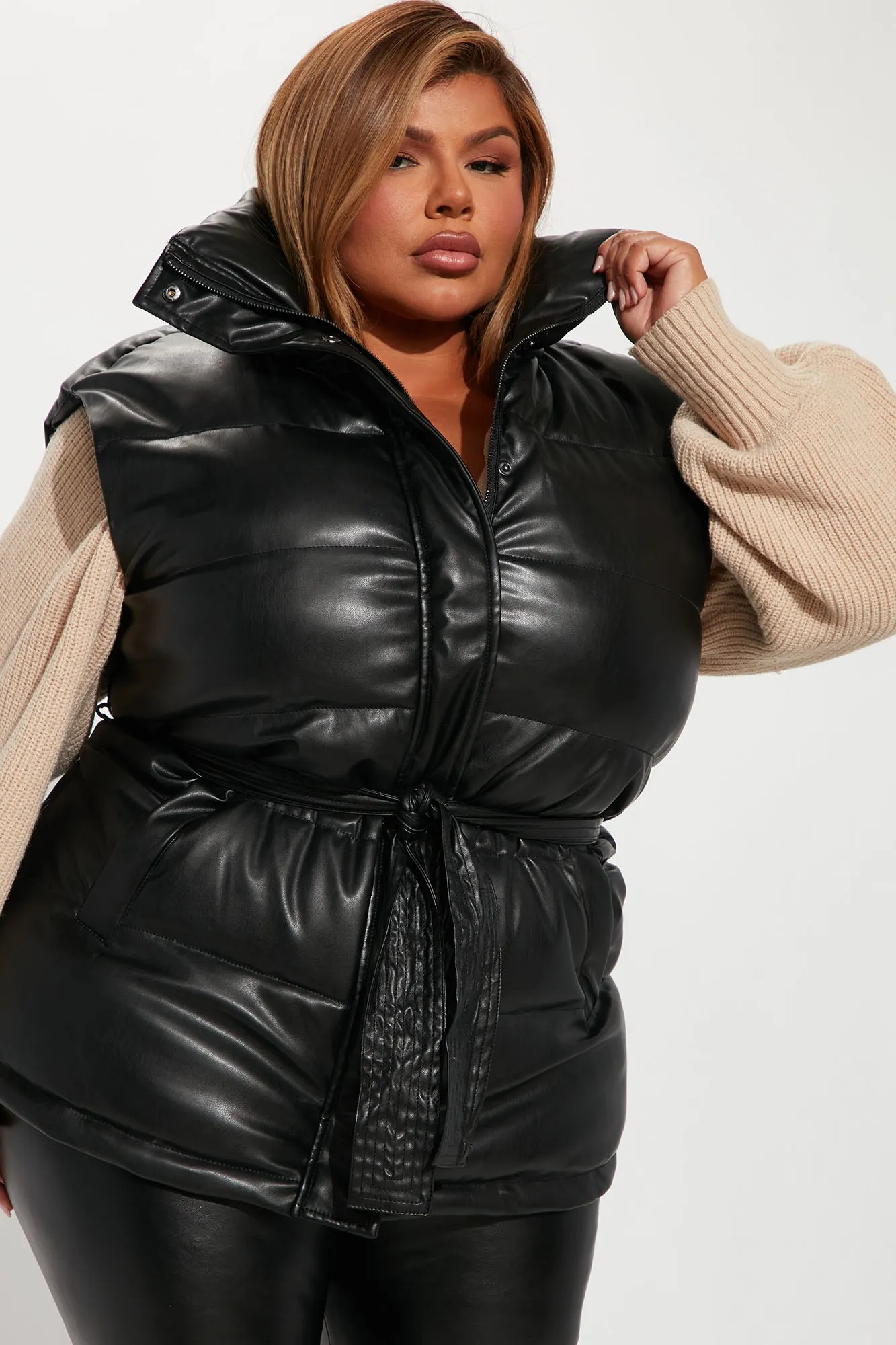 Blade Puffer Vest - Black