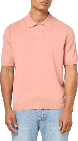 BOSS Men's Plain Knit Chest Logo Sweater
