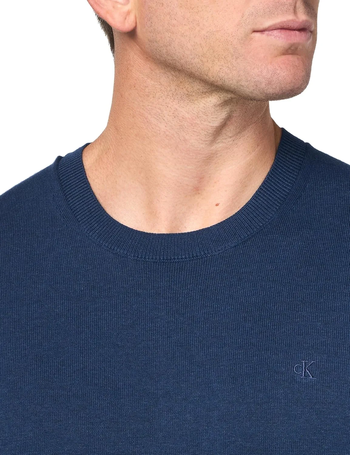Calvin Klein Men's Smooth Cotton Crewneck Sweater