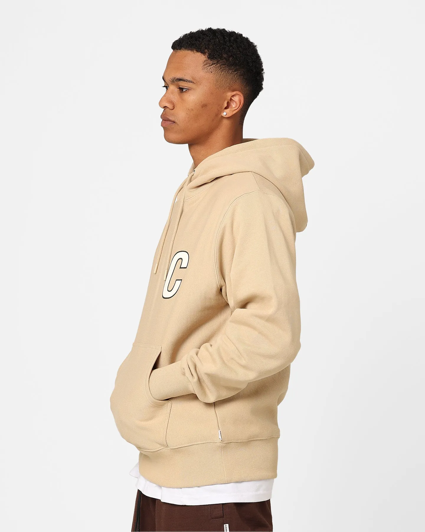 Carre Class Hoodie Stone