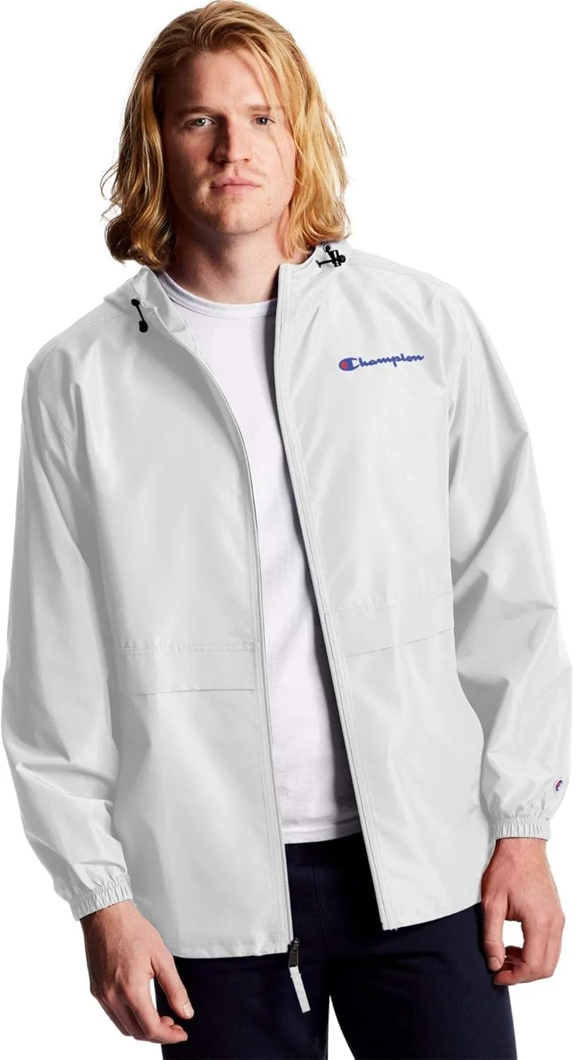 Champion Men's Jacket, Stadium Full-Zip Jacket, Wind Resistant, Water Resistant Jacket For Men