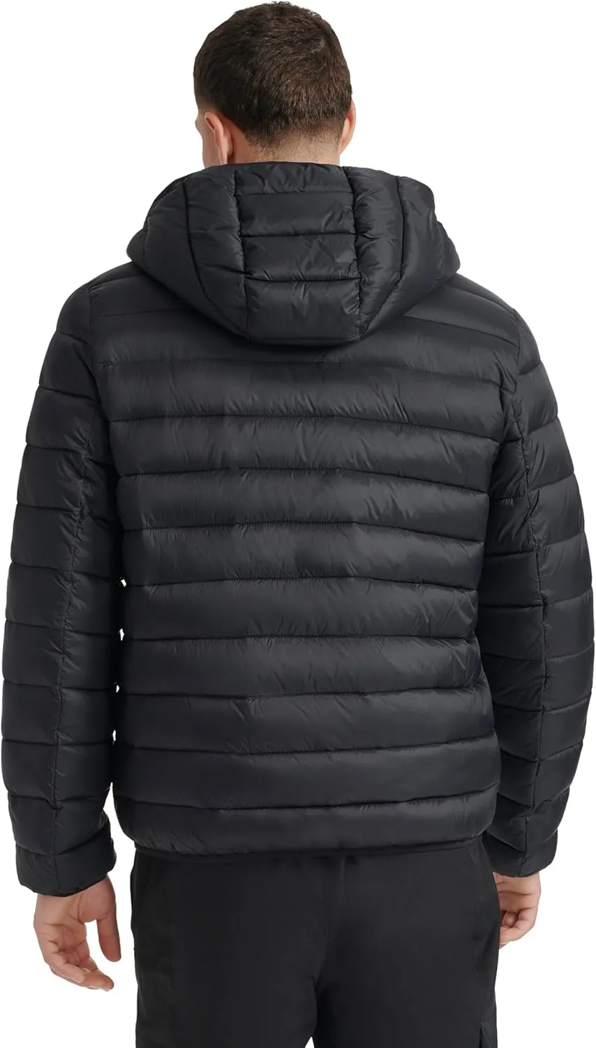 Champion Men's Performance Lightweight Puffer Jacket with Hood