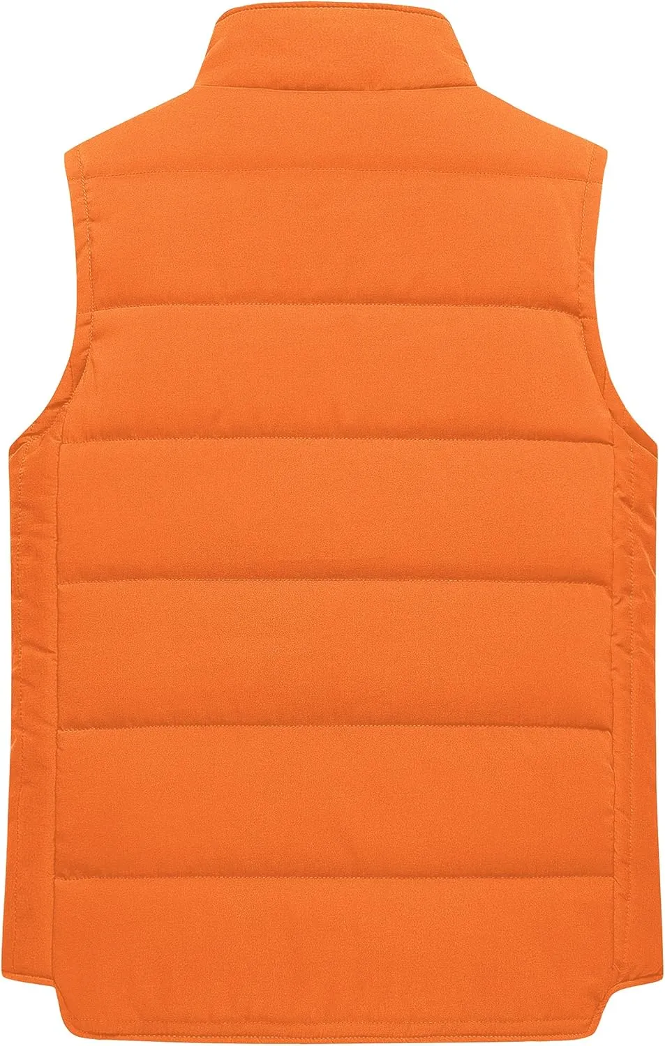 Chrisuno Women's Puffer Vest Casual Stand Collar Quilted Waistcoat Outdoor Padded Ski Vest
