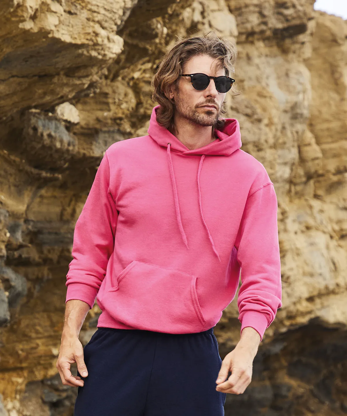 Classic 80/20 hooded sweatshirt | Royal Blue