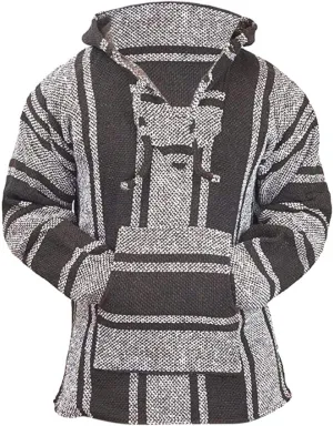 Classic Mexican Baja Hoodie Sweater Pullover