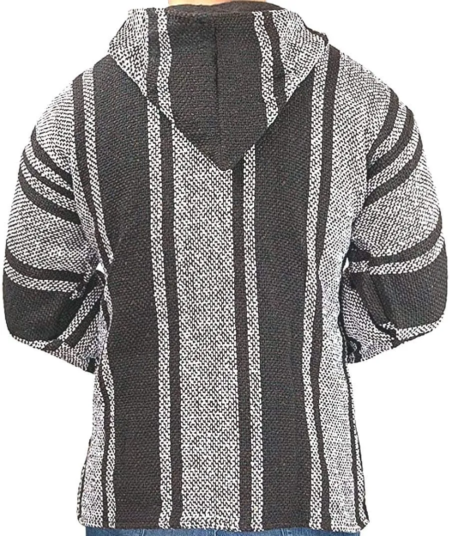 Classic Mexican Baja Hoodie Sweater Pullover