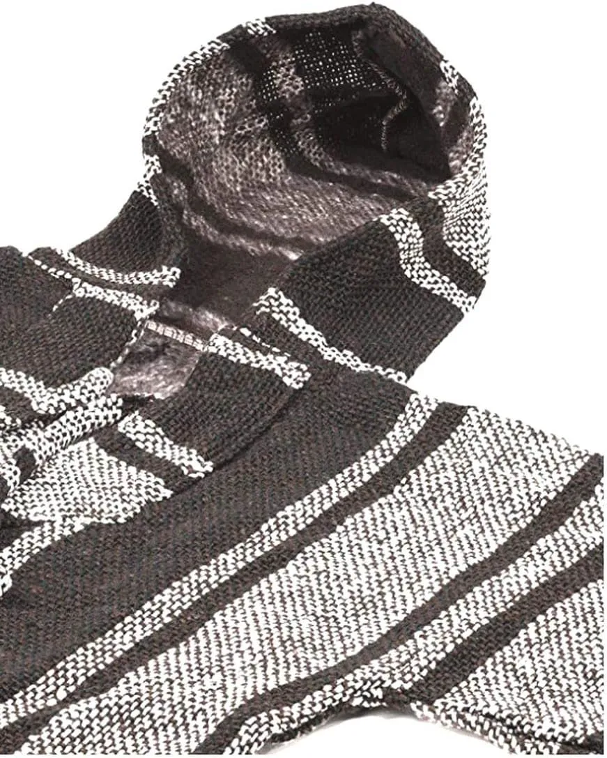 Classic Mexican Baja Hoodie Sweater Pullover