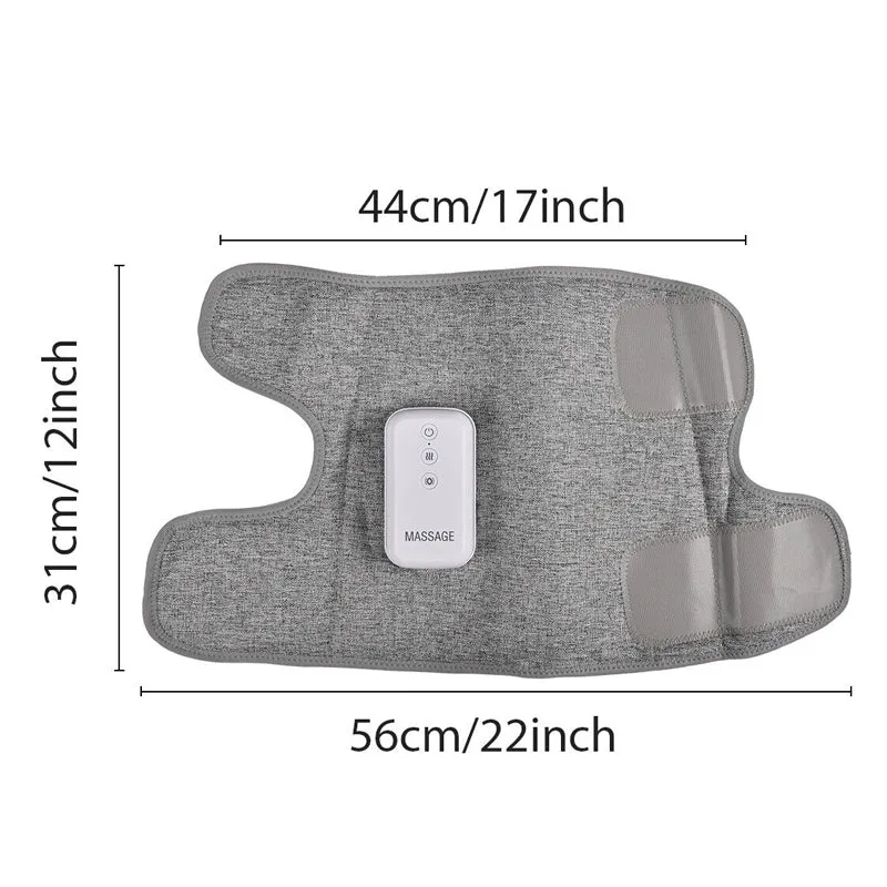 Cordless Heated Air Compression Personal Foot and Calf Massager- Usb Rechargeable