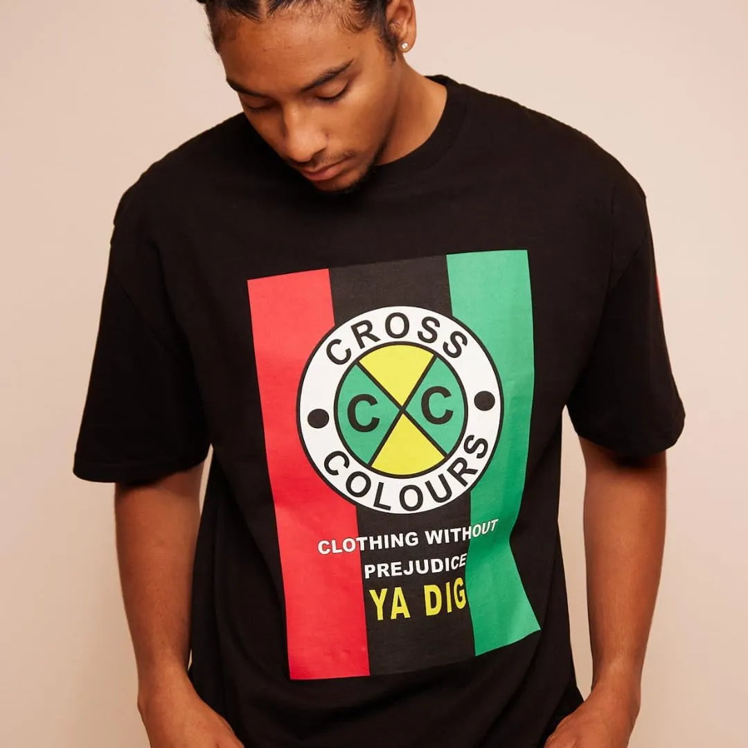 CROSS COLOURS Urban Retro 1990's Vintage | T-Shirt