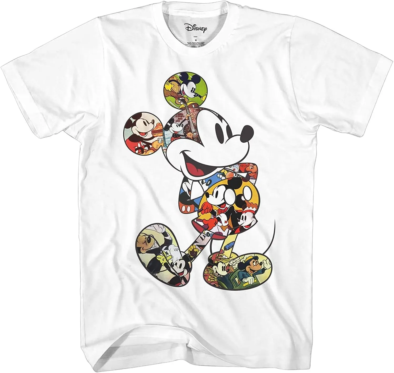 Disney Mickey Mouse Scene Me Adult Men's T-Shirt