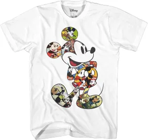 Disney Mickey Mouse Scene Me Adult Men's T-Shirt