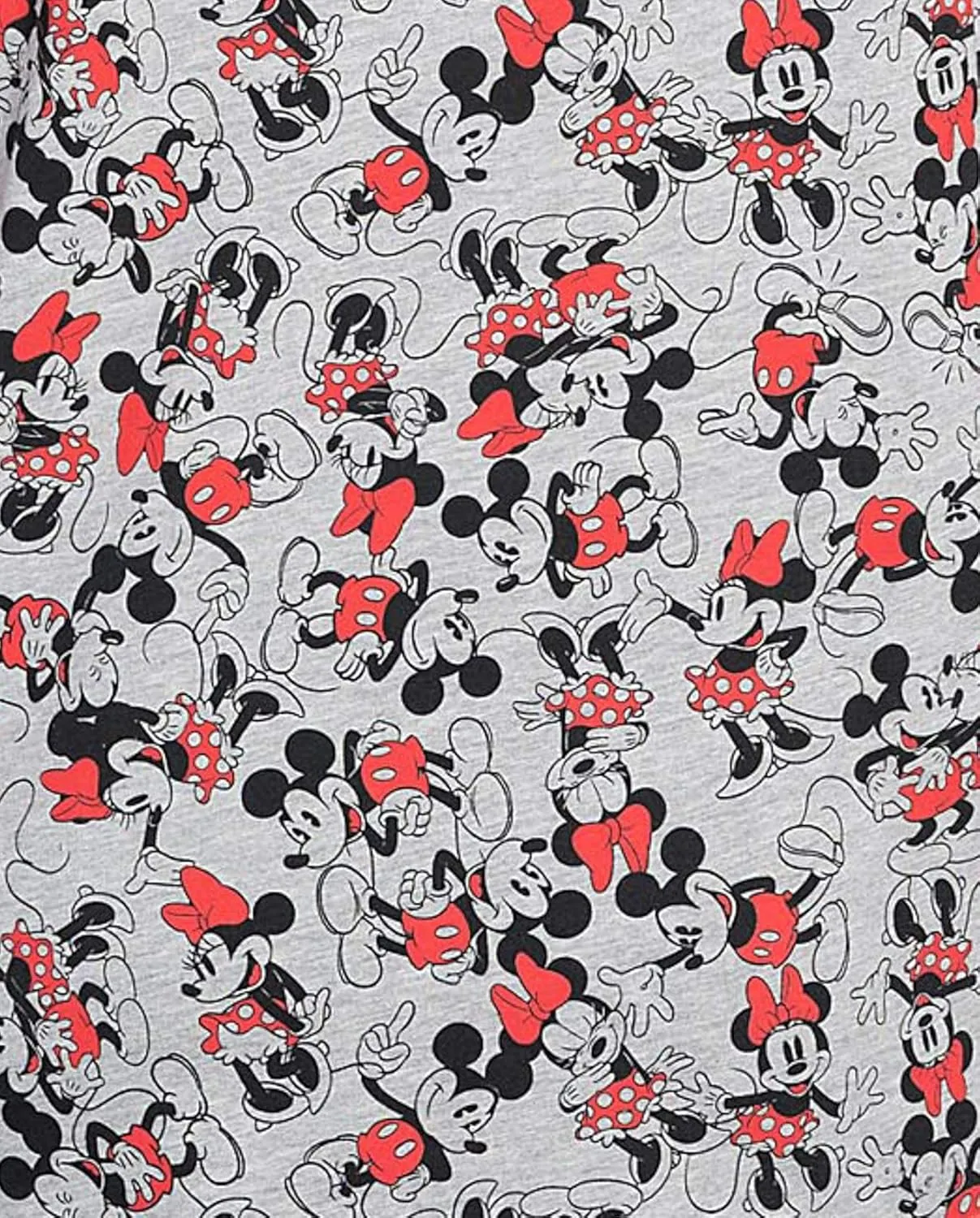 Disney Womens Plus Size T-Shirt Minnie Mouse Print