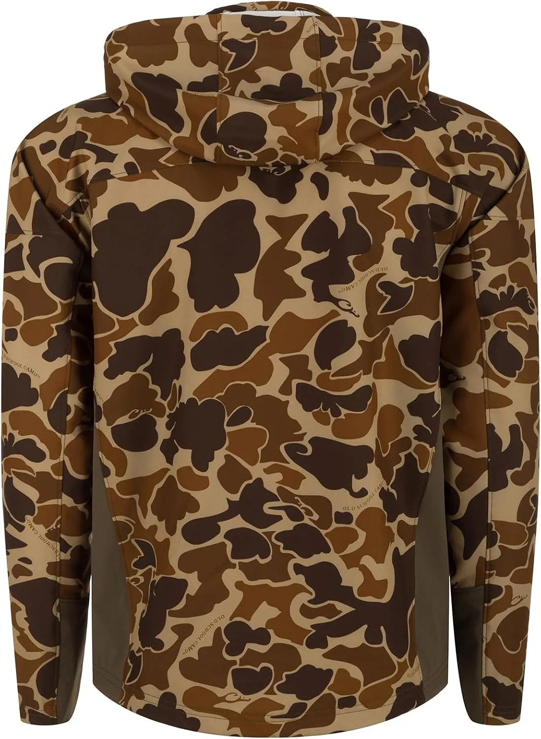 Drake Waterfowl Men's Rain Brake Lightweight Durable Adjustable Stretchy DWR Casual Sports Softshell Hooded Jacket