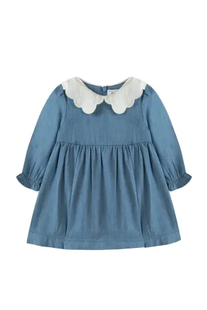 Dress - Cornflower Chambray Twill