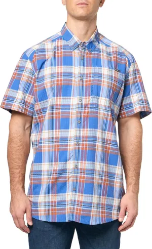 Eddie Bauer Men's Pack It Seersucker Short-Sleeve Shirt