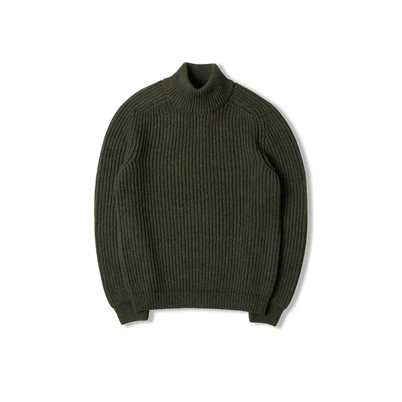 EDWIN RONI HIGH COLLAR SWEATER