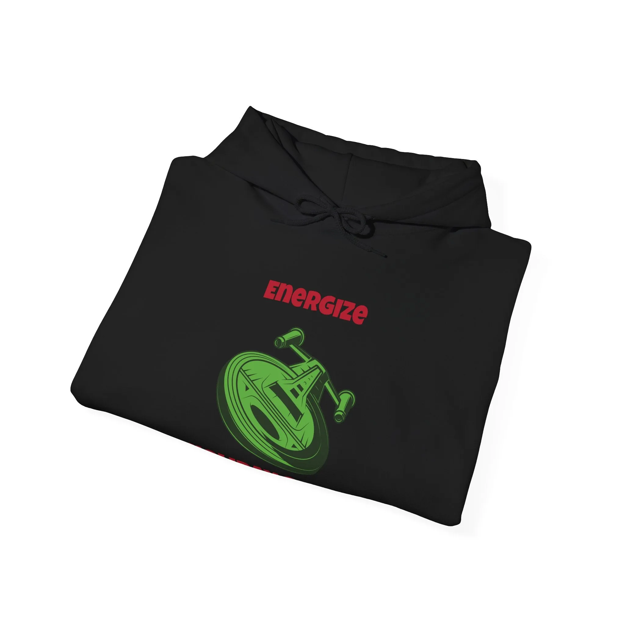 Energize Holiday Spirit Funny Christmas Unisex Hoodie