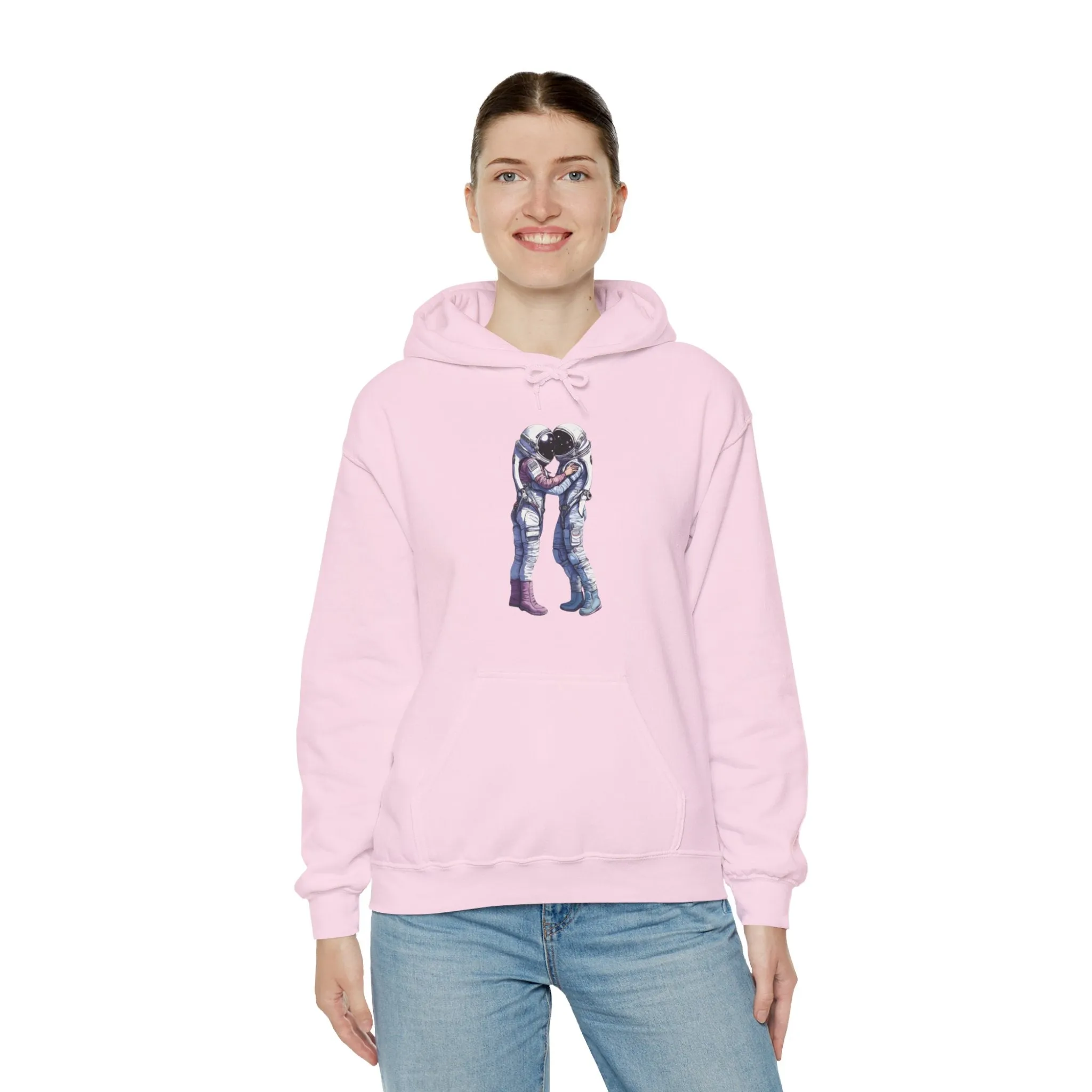 Eternal Love Spaceart Sci-Fi Hoodie