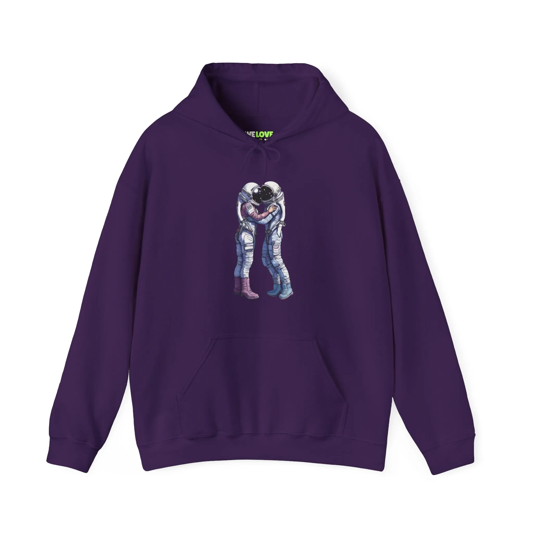 Eternal Love Spaceart Sci-Fi Hoodie