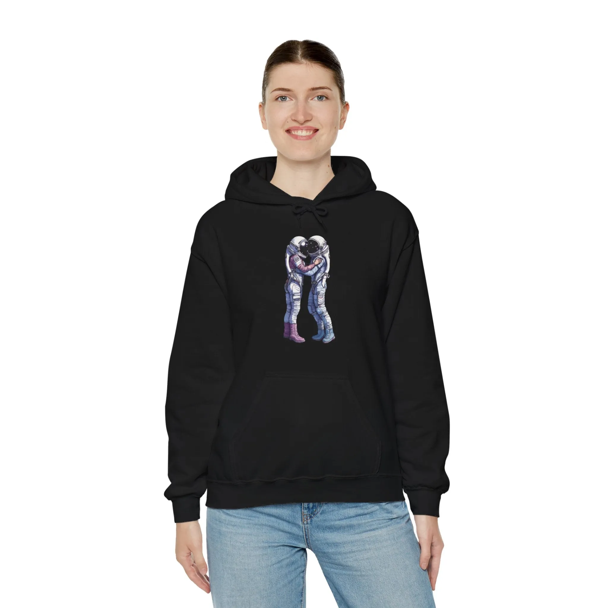 Eternal Love Spaceart Sci-Fi Hoodie
