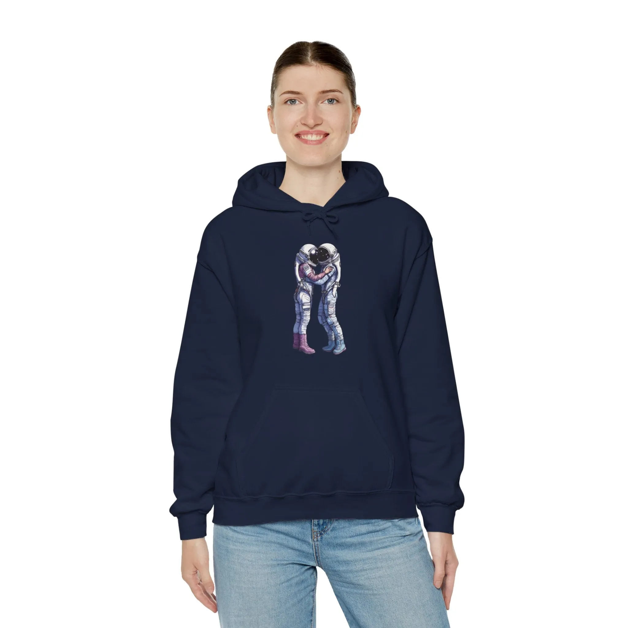 Eternal Love Spaceart Sci-Fi Hoodie