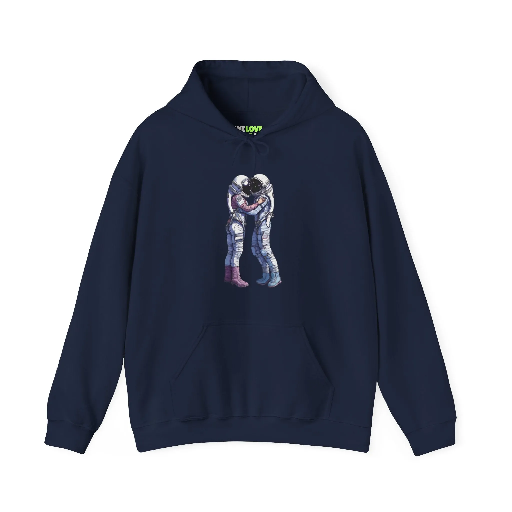 Eternal Love Spaceart Sci-Fi Hoodie