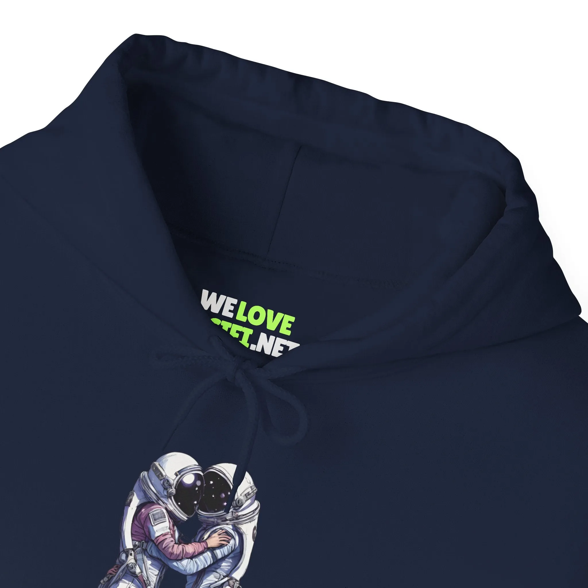 Eternal Love Spaceart Sci-Fi Hoodie