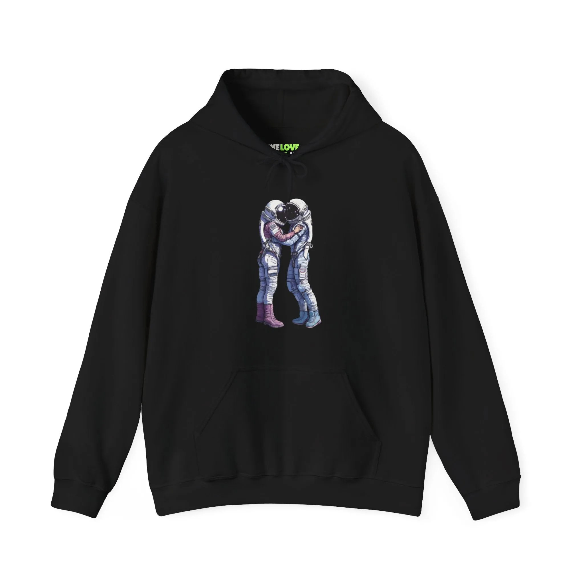 Eternal Love Spaceart Sci-Fi Hoodie