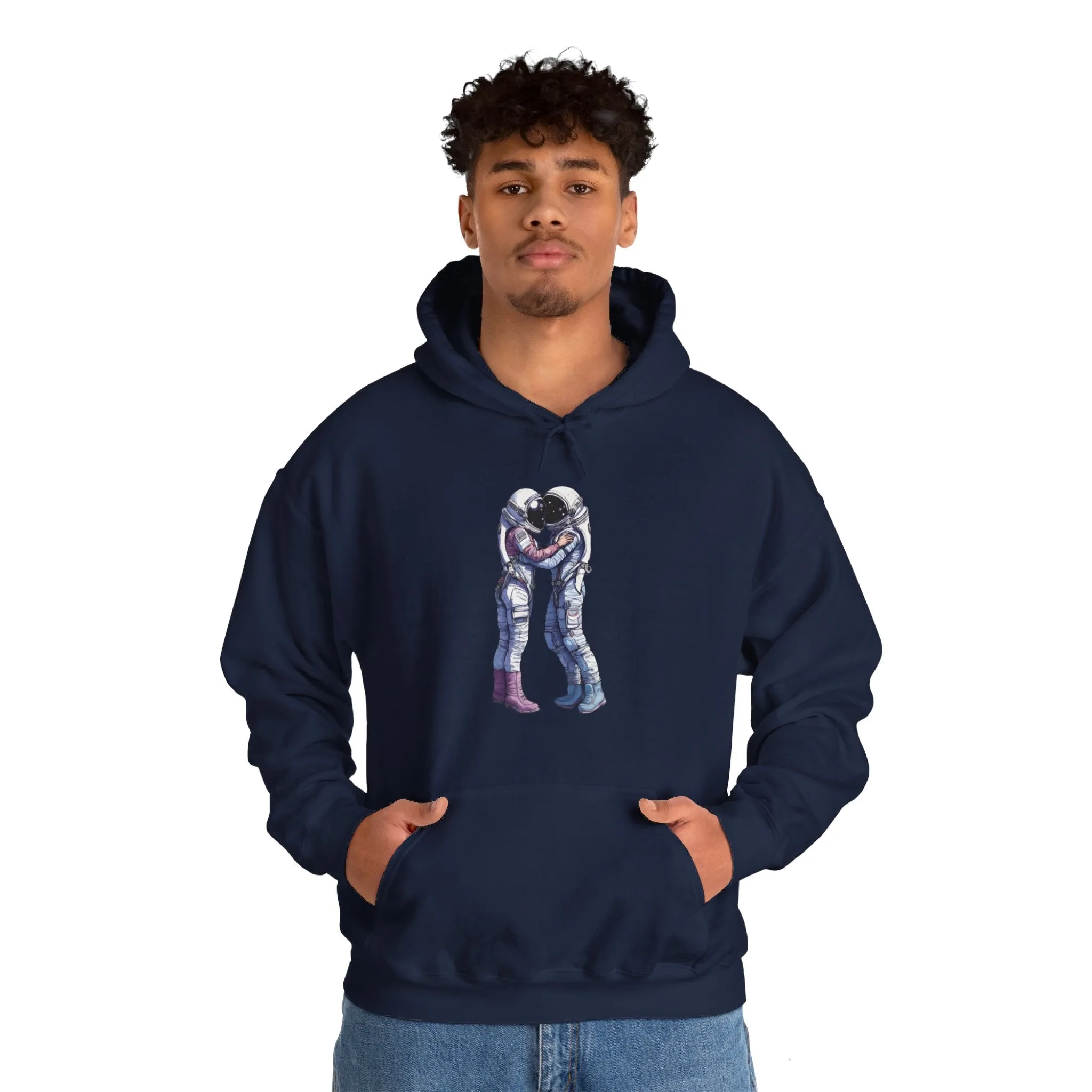 Eternal Love Spaceart Sci-Fi Hoodie