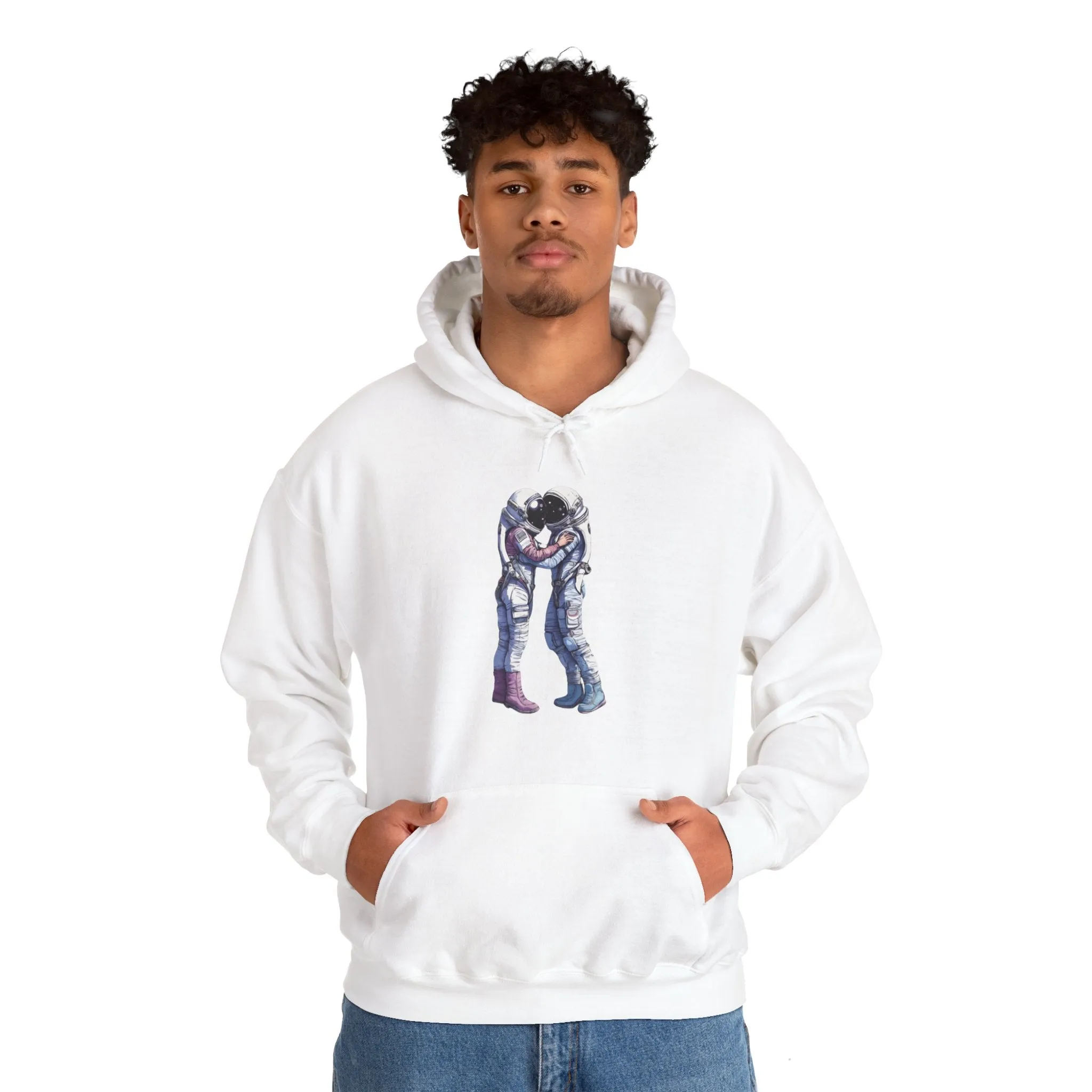 Eternal Love Spaceart Sci-Fi Hoodie