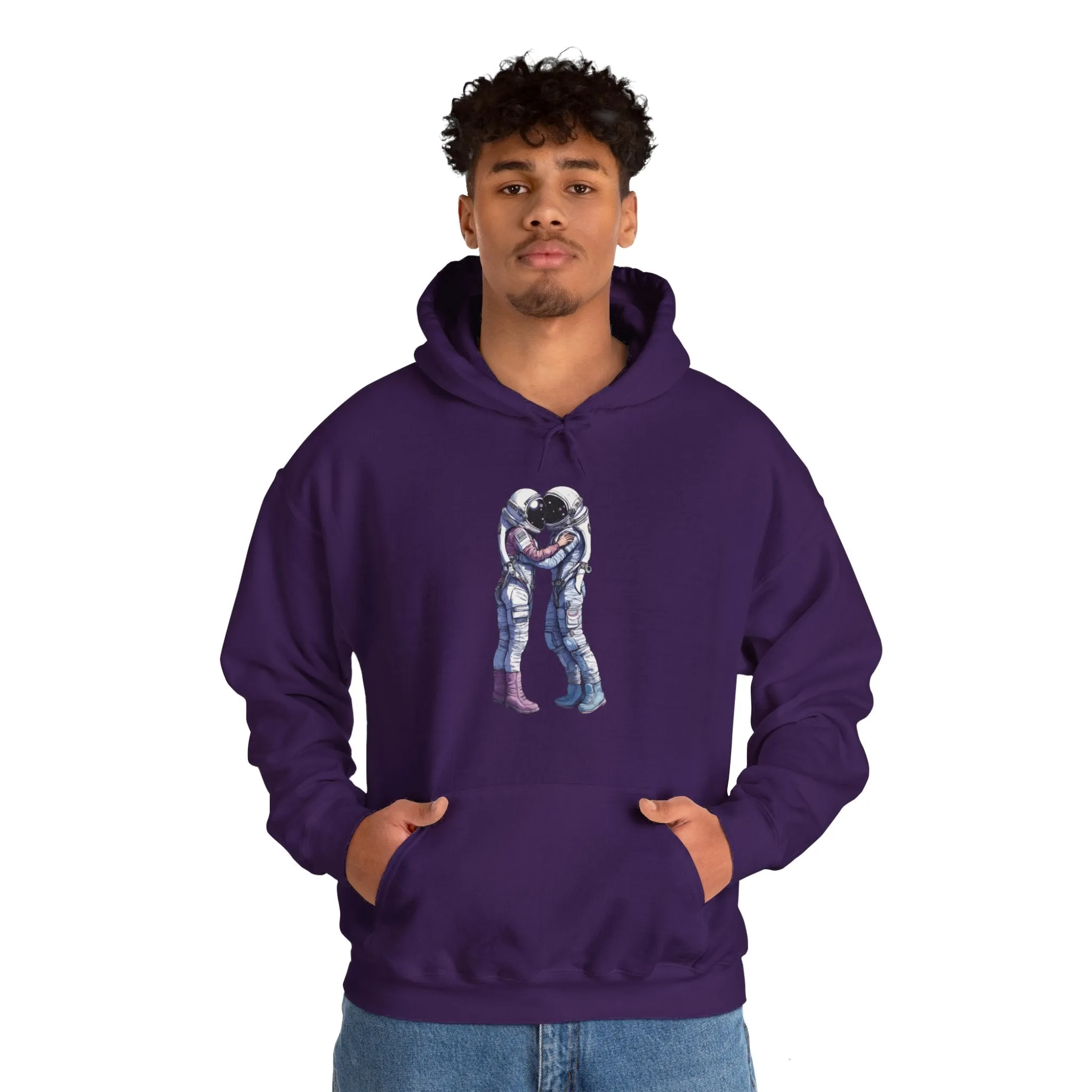Eternal Love Spaceart Sci-Fi Hoodie