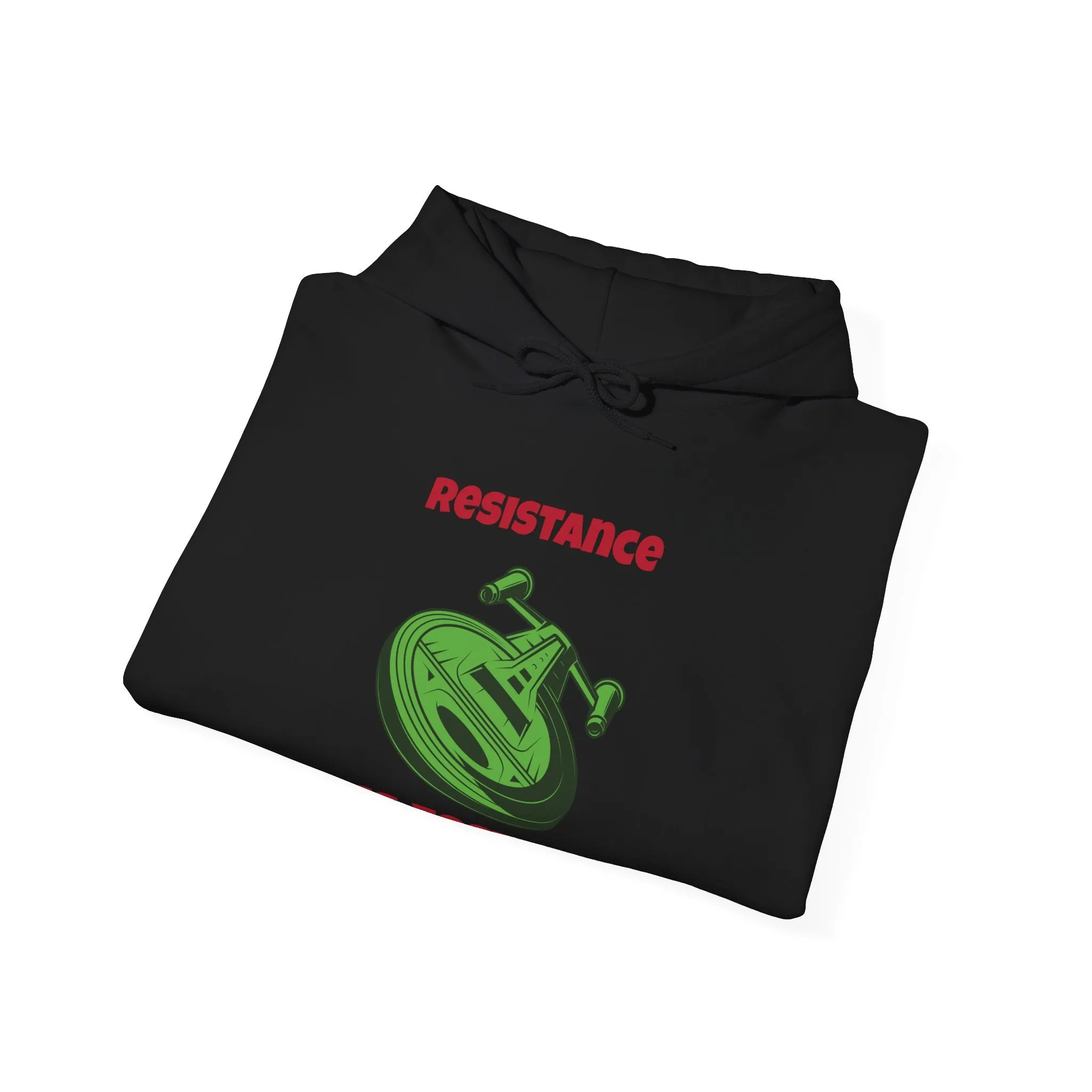 Festive Resistance Funny Christmas Unisex Hoodie