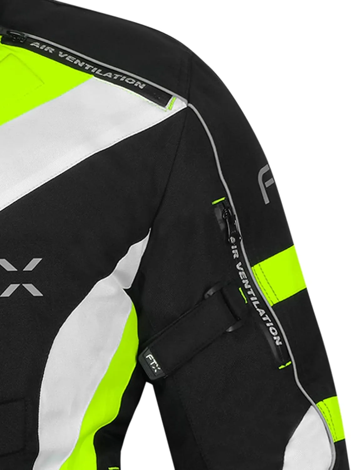 FTX Motorcycle Jacket for Mens Dual Sports Motocross Racing Biker Riding CE Armored Waterproof All-Weather
