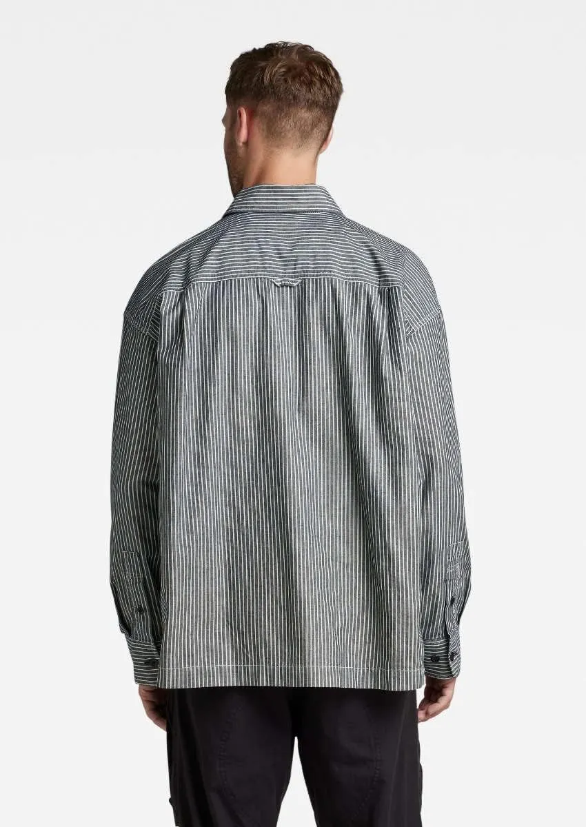 G-STAR Men's Boxy Fit Long Sleeve Casual Shirt
