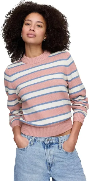 GAP Women's High Neck Cotton Crew Sweater
