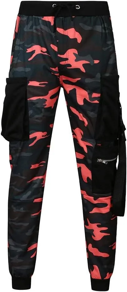 GIERIDUC Men's Essentials Fleece Sweatpants Big and Tall Mens Plaid Pants Best Lightweight Sweatpants Match MenS Wild Cargo