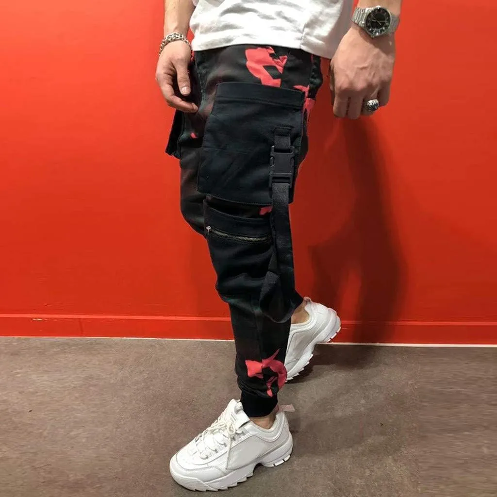 GIERIDUC Men's Essentials Fleece Sweatpants Big and Tall Mens Plaid Pants Best Lightweight Sweatpants Match MenS Wild Cargo
