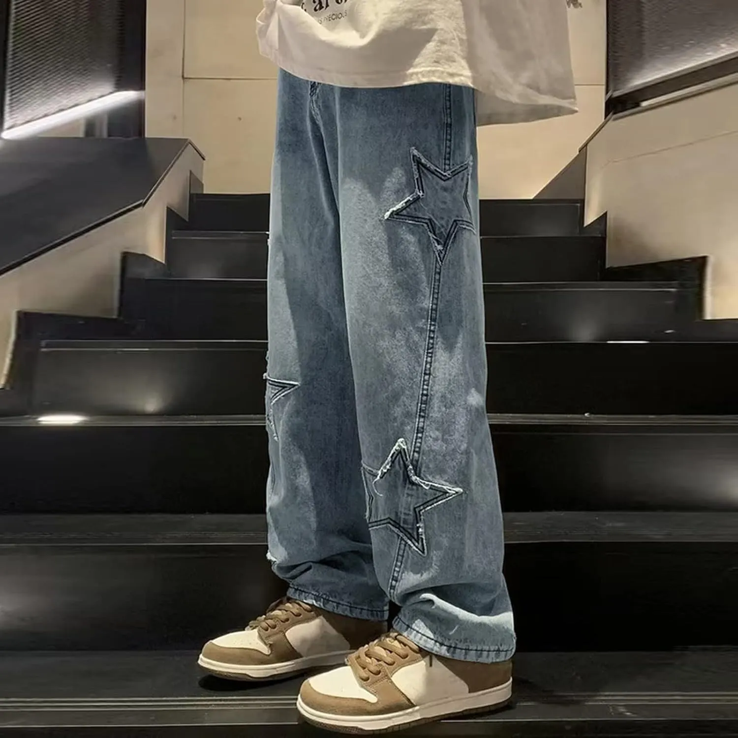 GIERIDUC Men's Linen Pants Casual Long Pants Khaki Uniform Pants for Boys Work Pants for Men Slim Fit Mens Long Workout Pants