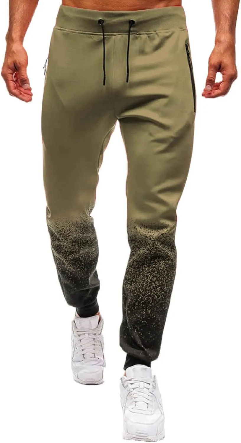 GIERIDUC Mens Sportswear Club Fleece Joggers Mens White Linen Dress Pants Mens Fleece Jogging Bottoms Mens Tall Thermal Pants