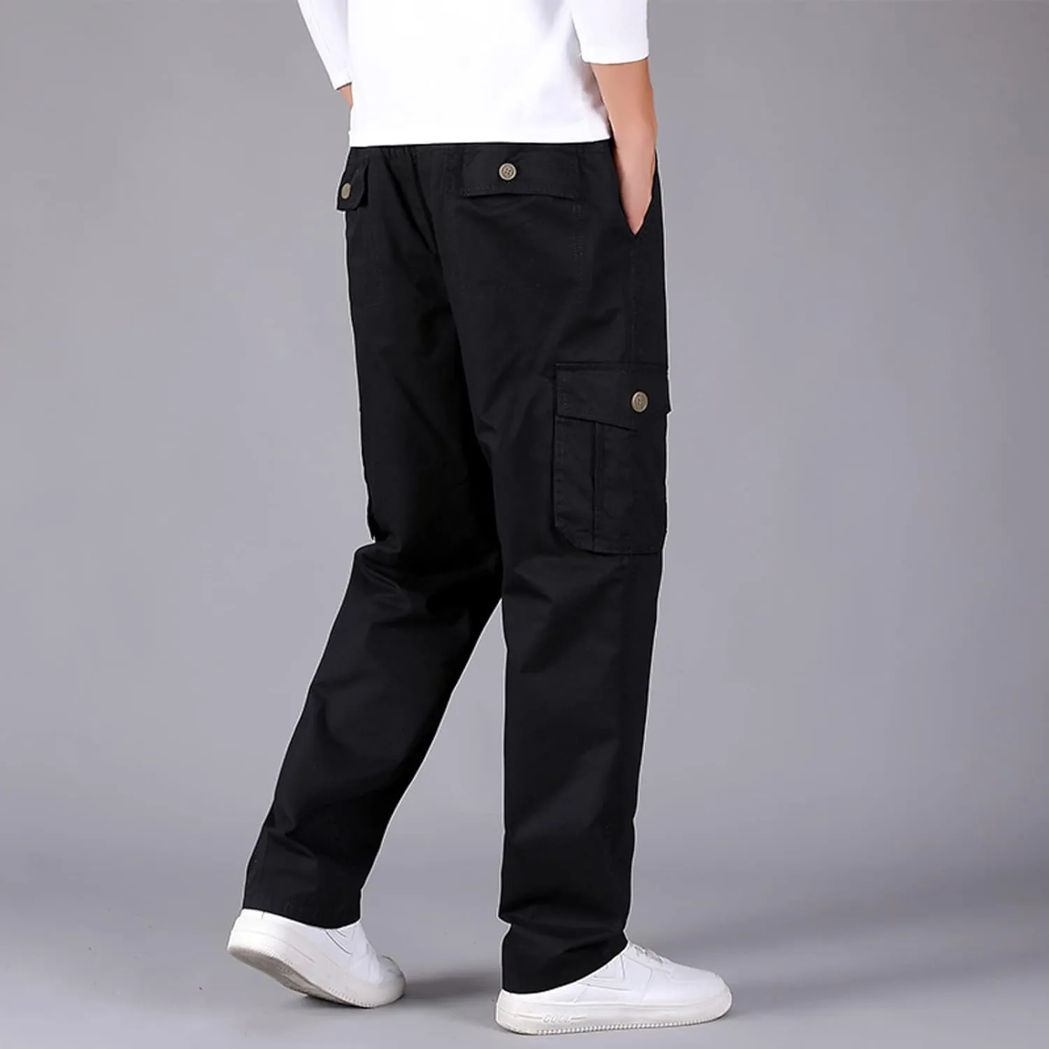 GIERIDUC Plaid Dress Pants for Men's Mens Work Trousers with Knee Pads Best Workout Pants for Men Corduroy Men's Pants Slim