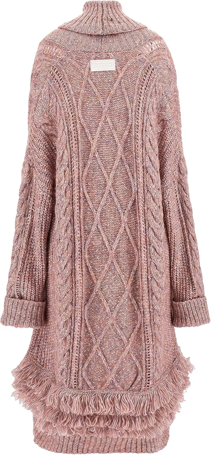 GUESS Women's Sleeve Liliane Long Cardigan Sweater