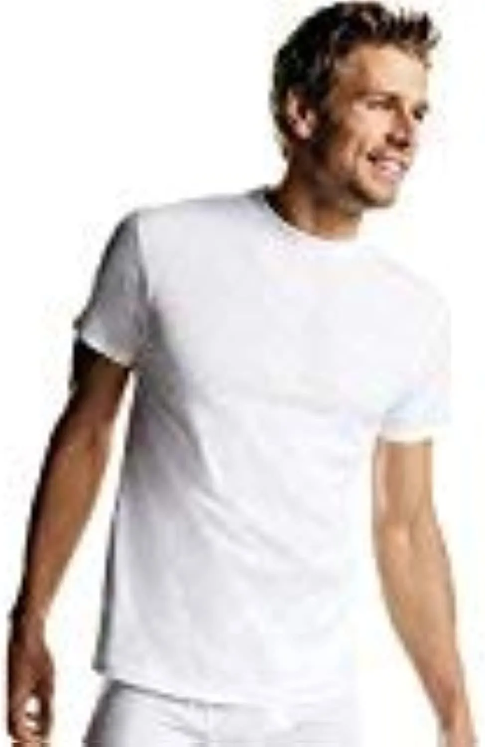 Hanes Men's 7 Pack Freshiq Comfortsoft Crewneck T-Shirt