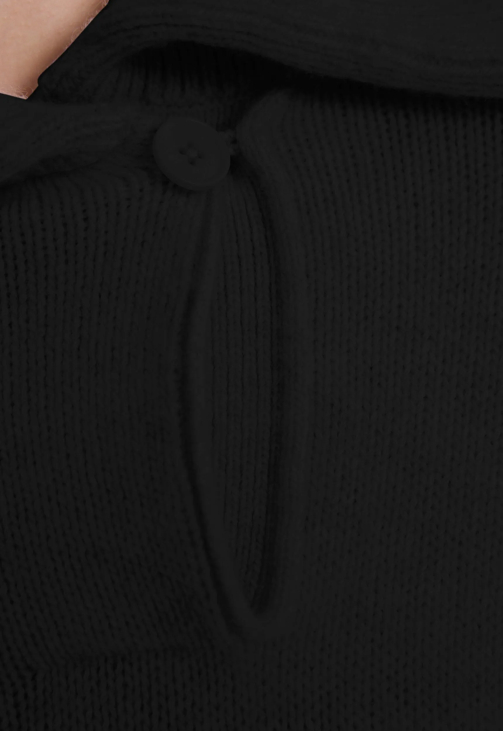 Harris Wool Cashmere Sweater - Black