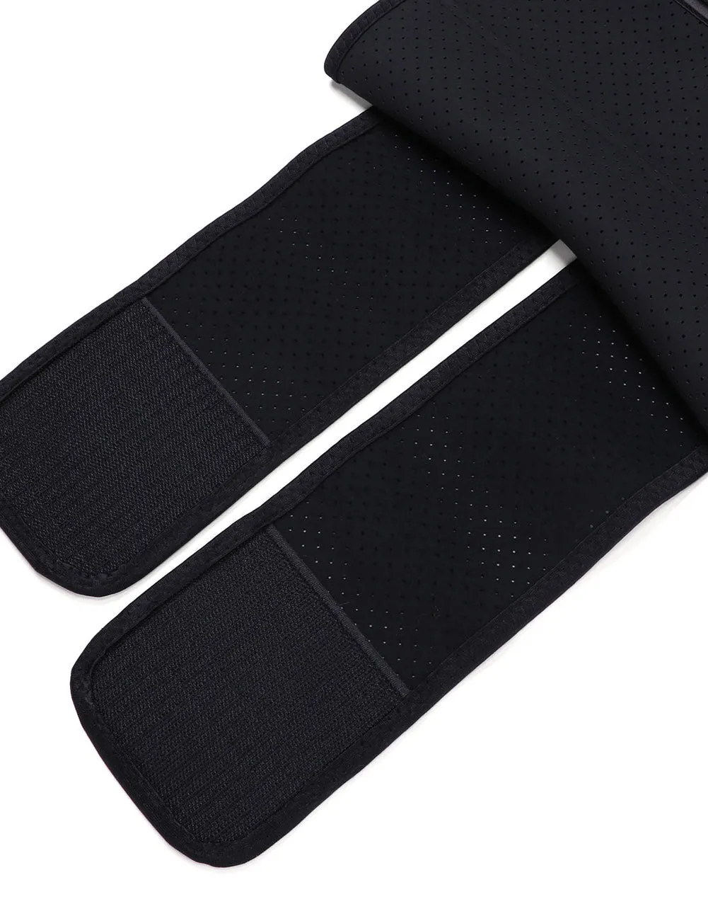 High Power Black Double Belts Sticker Vest Shaper Big Size Curve Shaping - 65