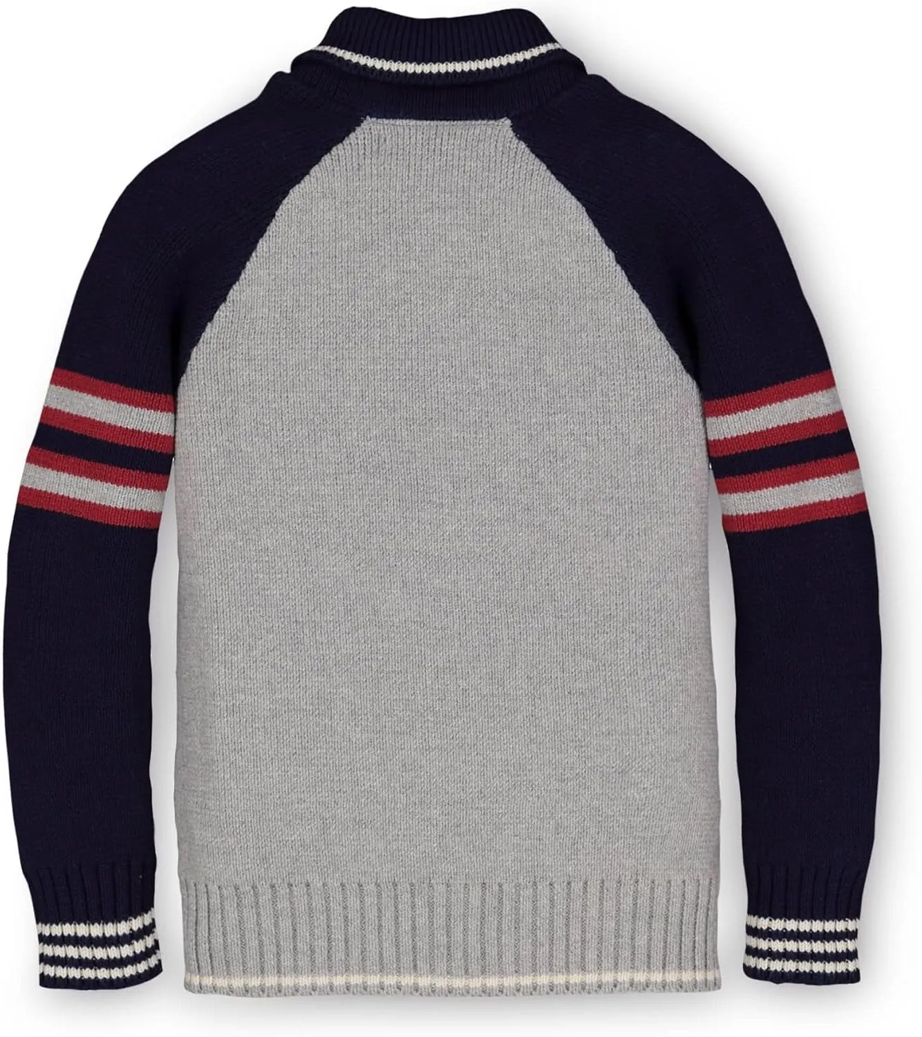 Hope & Henry Boys' Shawl Collar Sweater Cardigan