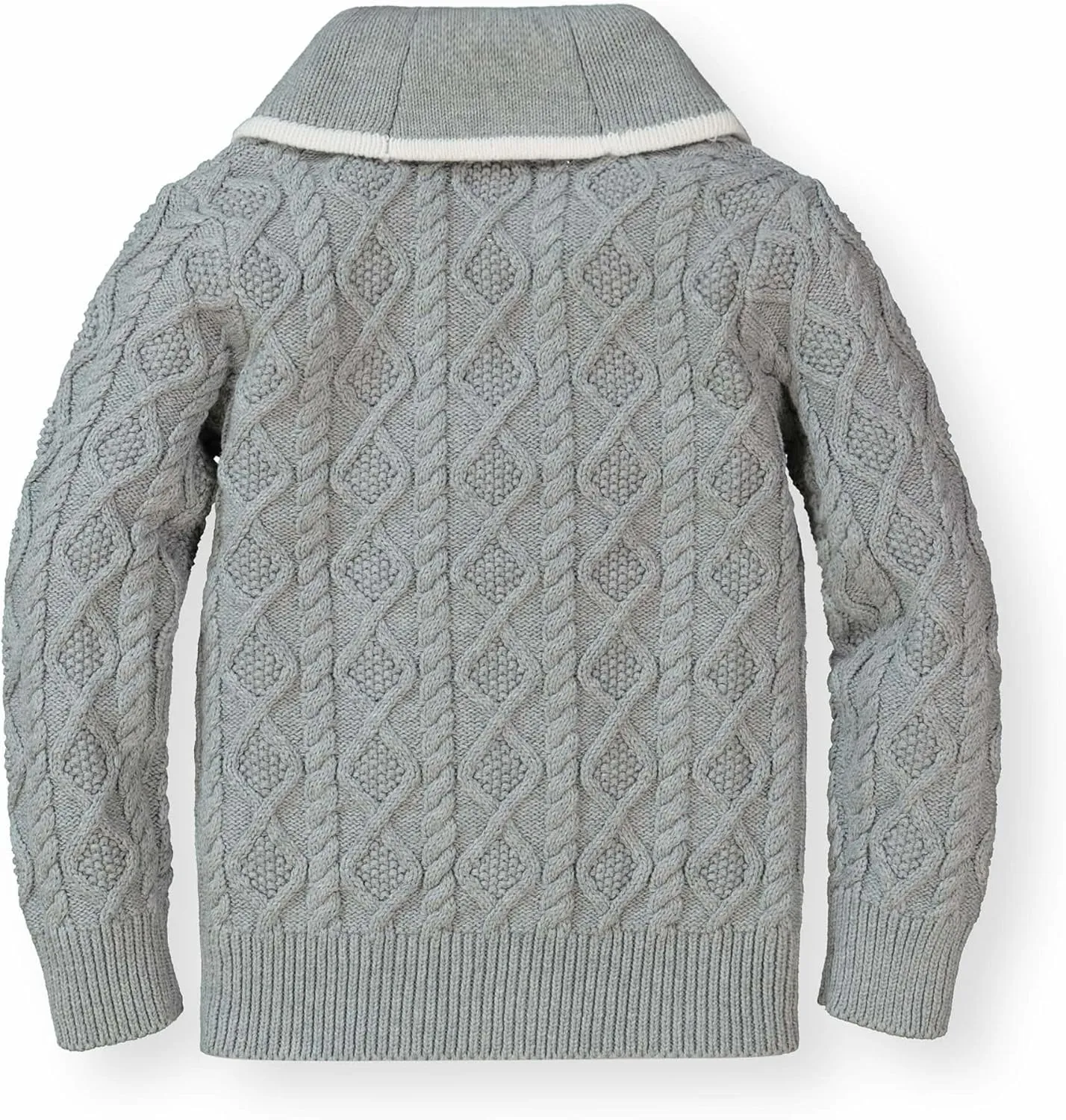 Hope & Henry Boys' Shawl Collar Sweater Cardigan