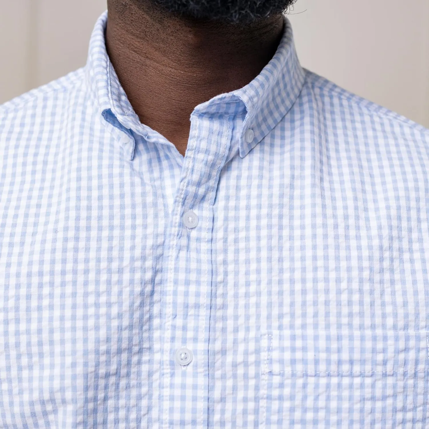 Hope & Henry Men's Long Sleeve Poplin Button Down Shirt