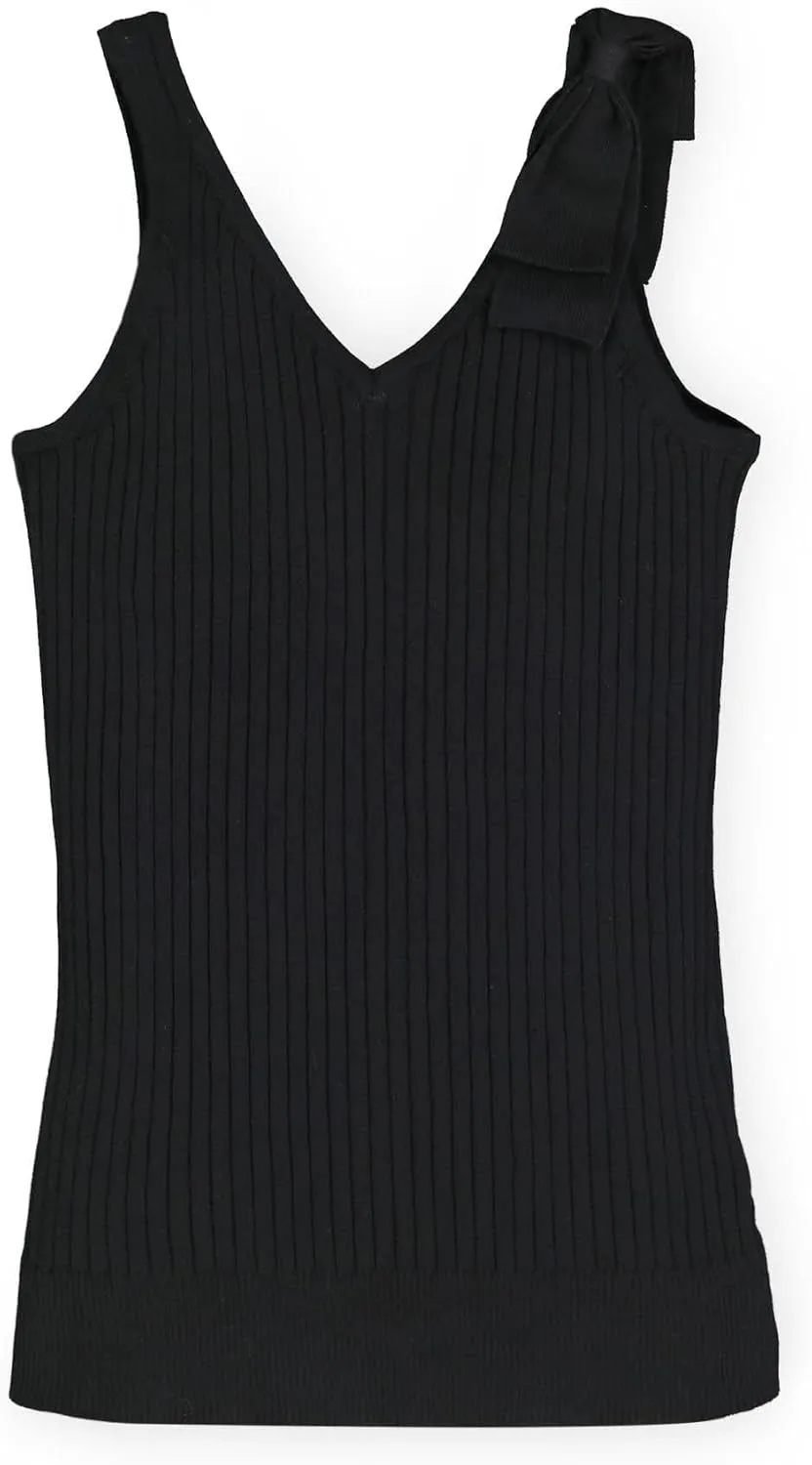 Hope & Henry Women's V-Neck Sweater Tank